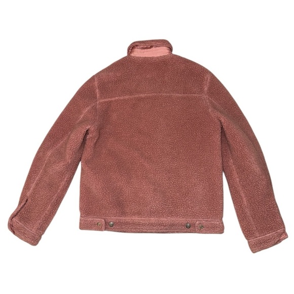 Asos fuzzy pink jacket women’s size medium - Picture 2 of 9